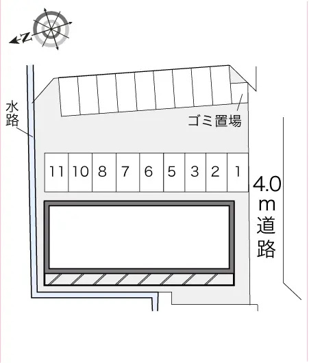 高松市成合町 月極駐車場